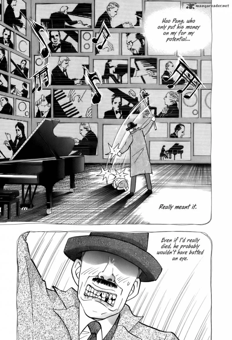 Piano no Mori Chapter 155 page 18