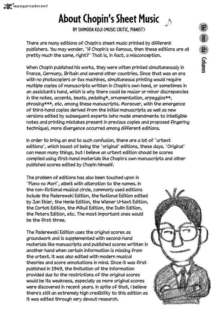 Piano no Mori Chapter 156 page 23