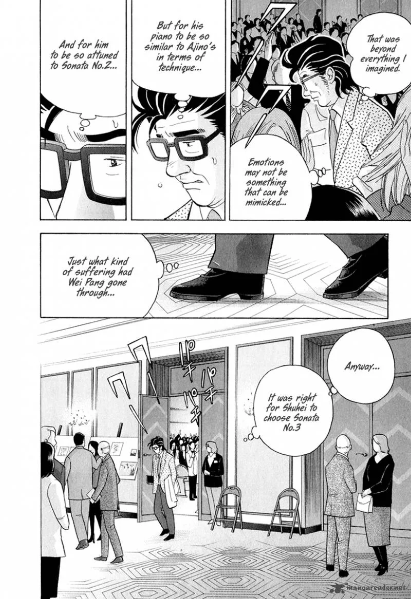 Piano no Mori Chapter 157 page 15