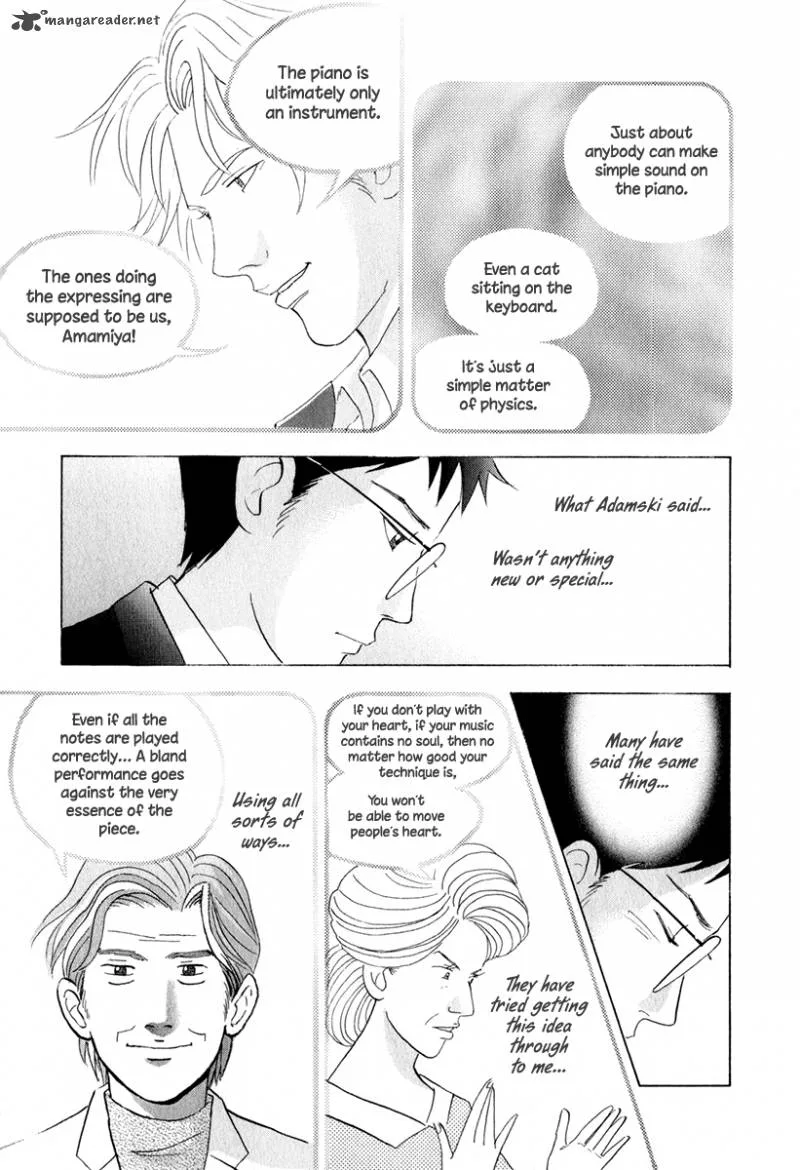 Piano no Mori Chapter 160 page 8