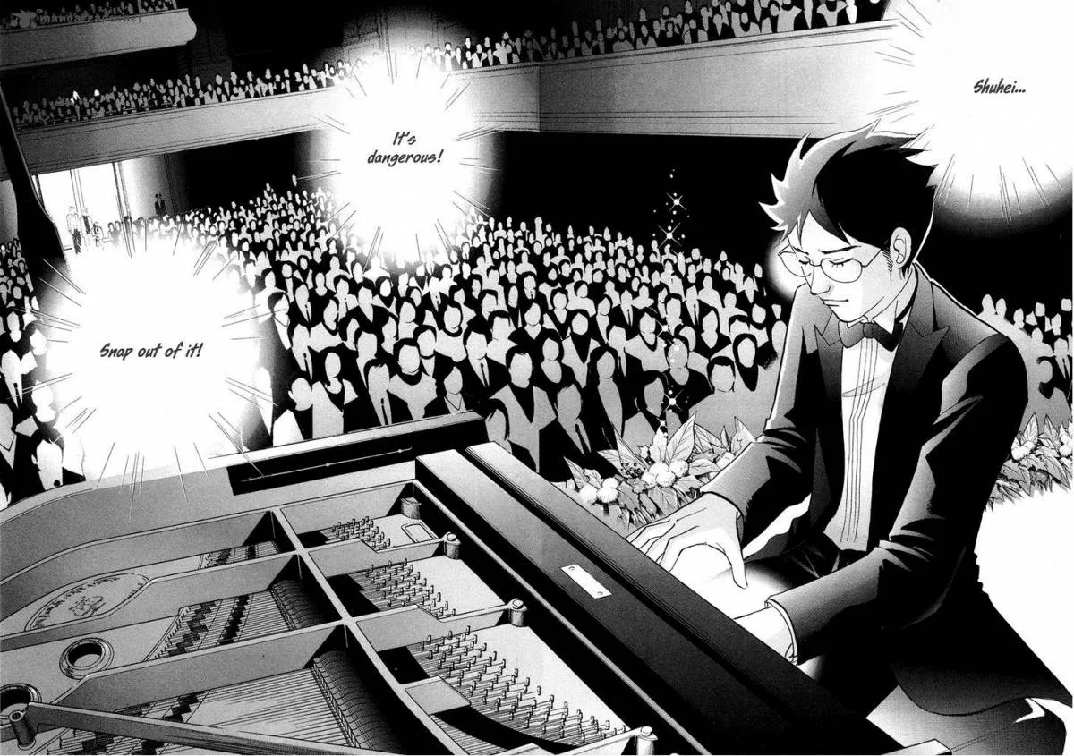 Piano no Mori Chapter 161 page 17