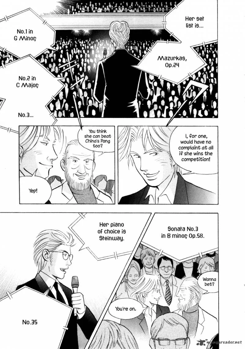 Piano no Mori Chapter 164 page 14