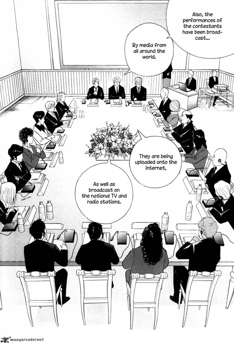 Piano no Mori Chapter 174 page 17