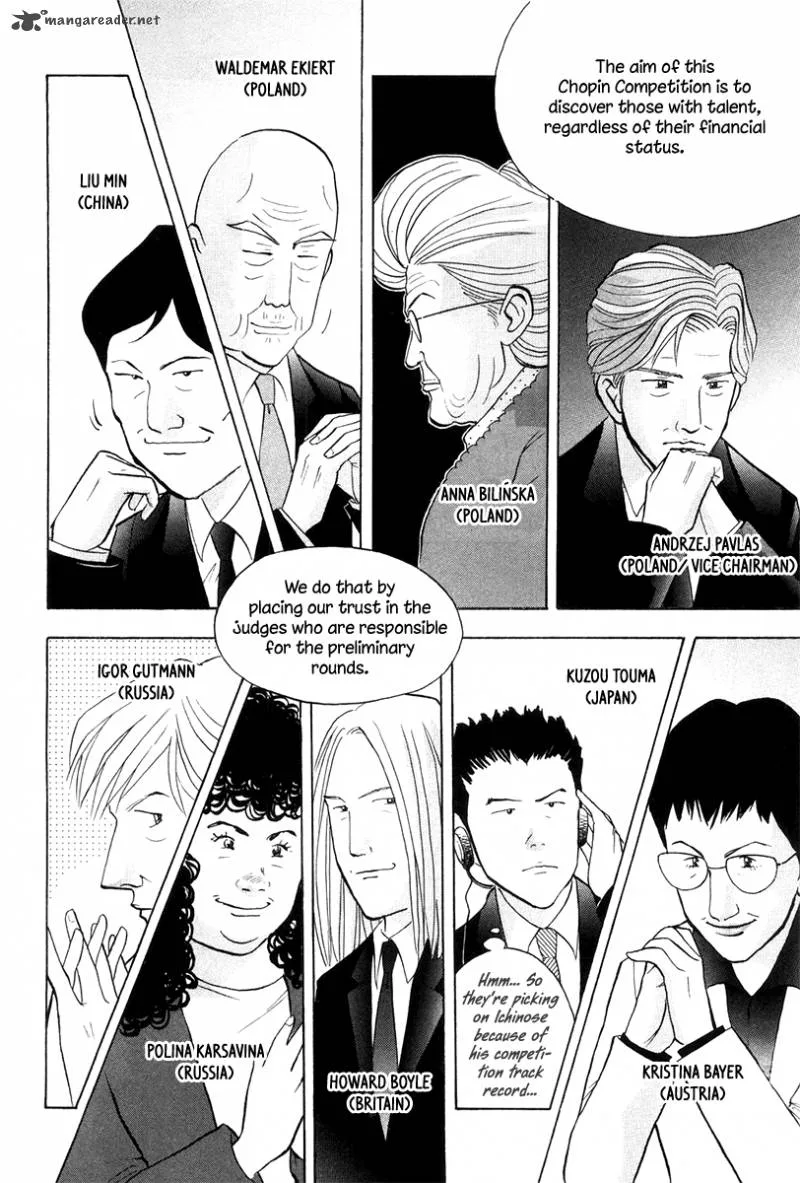 Piano no Mori Chapter 174 page 15