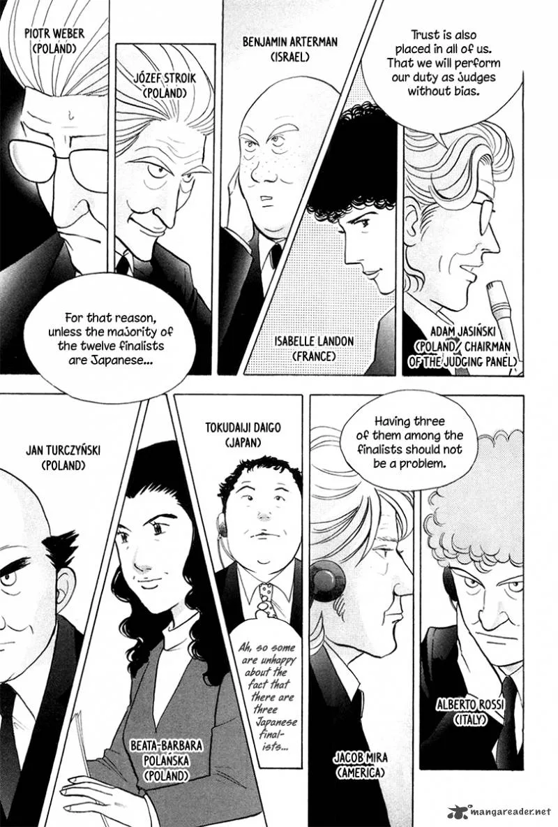 Piano no Mori Chapter 174 page 16