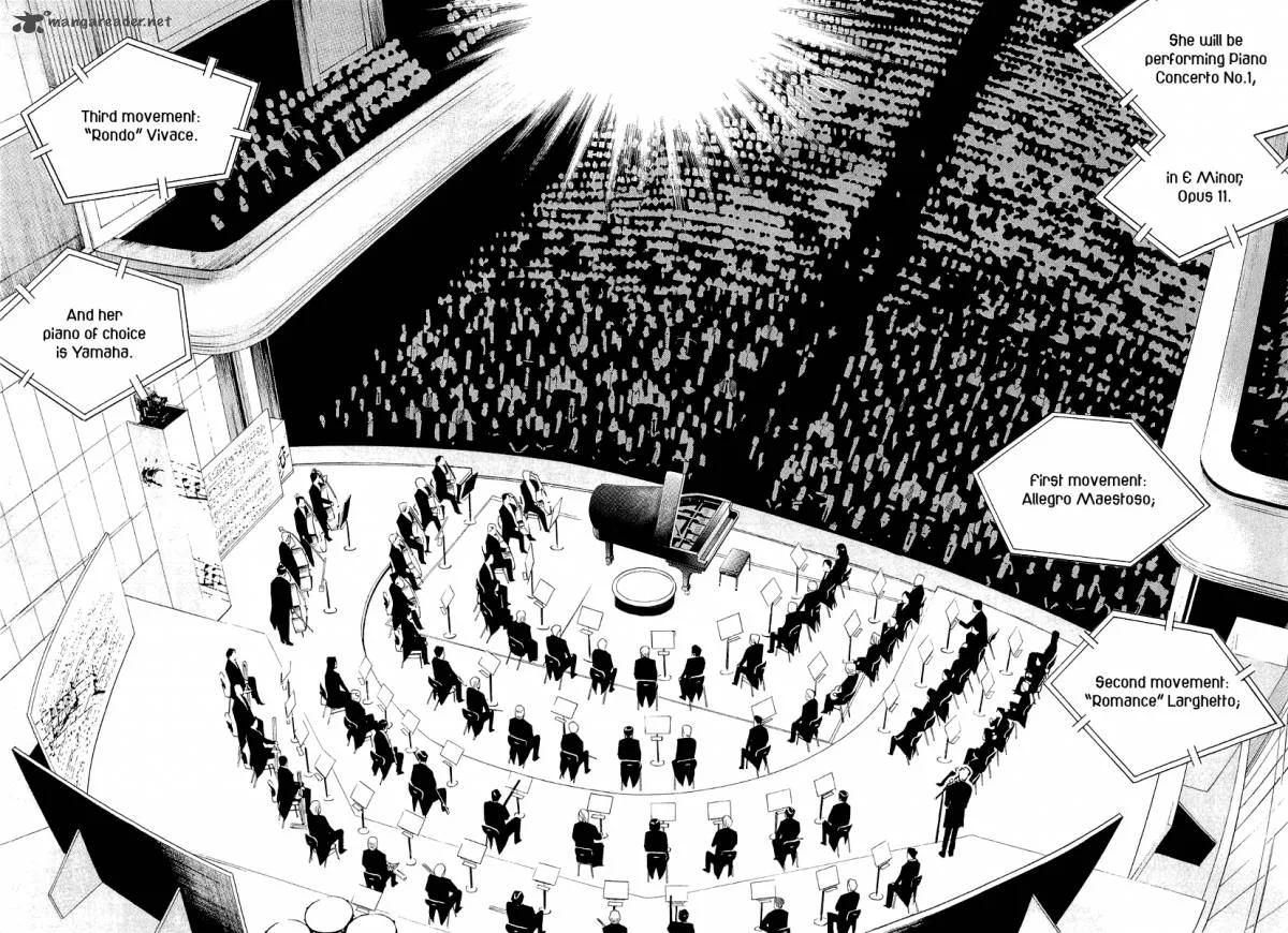 Piano no Mori Chapter 184 page 17