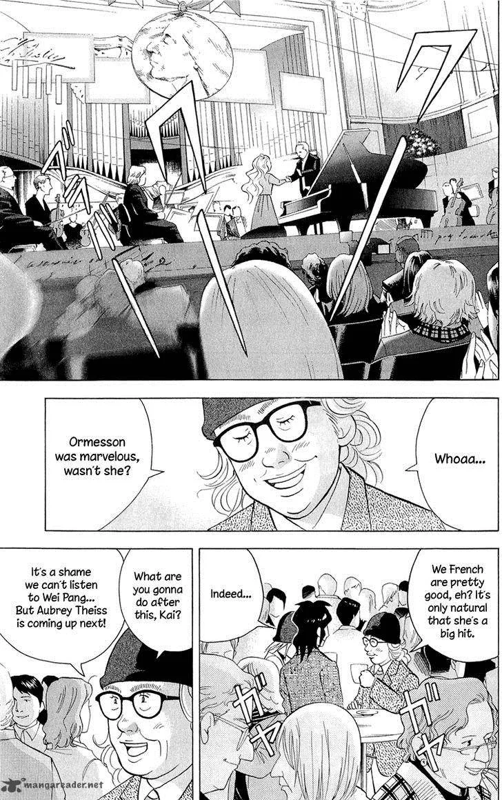 Piano no Mori Chapter 186 page 18