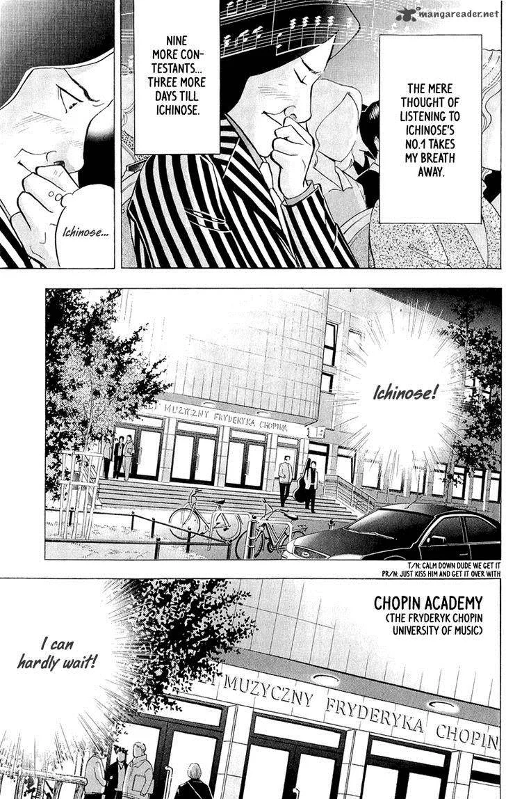 Piano no Mori Chapter 187 page 15