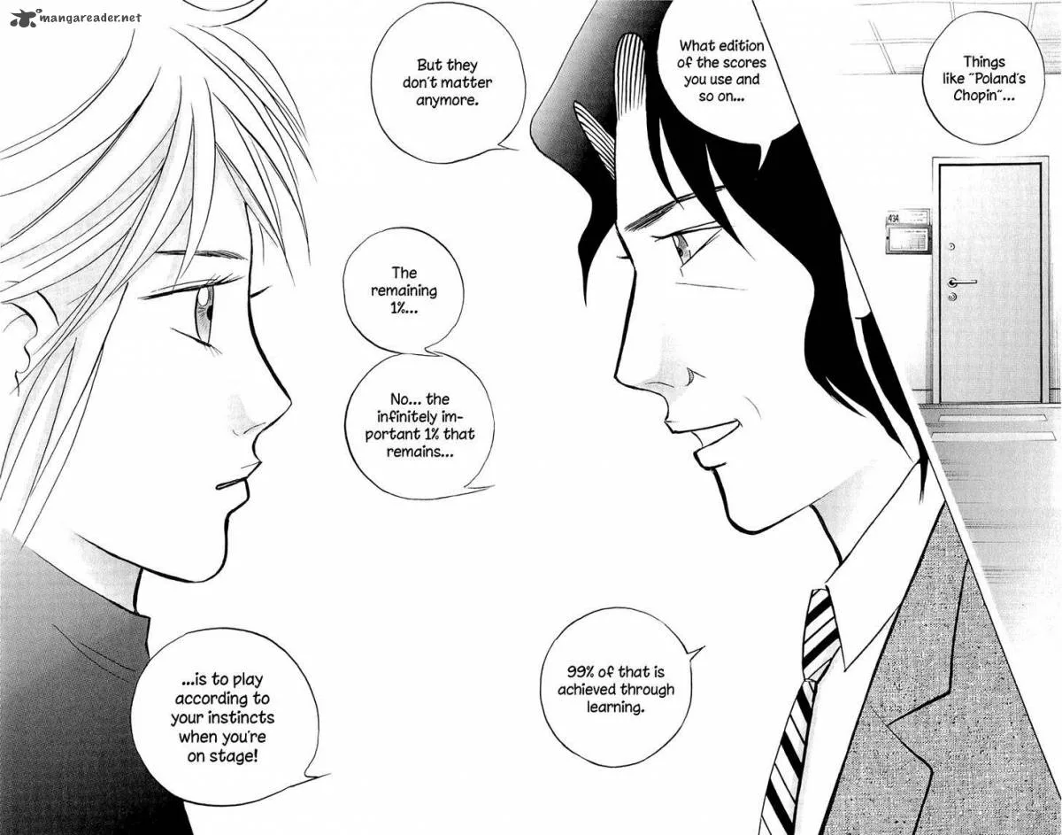 Piano no Mori Chapter 189 page 21