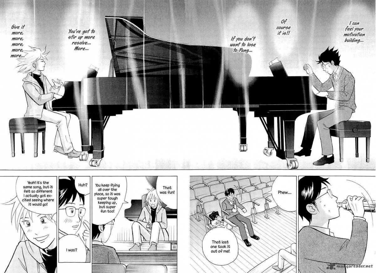 Piano no Mori Chapter 195 page 17