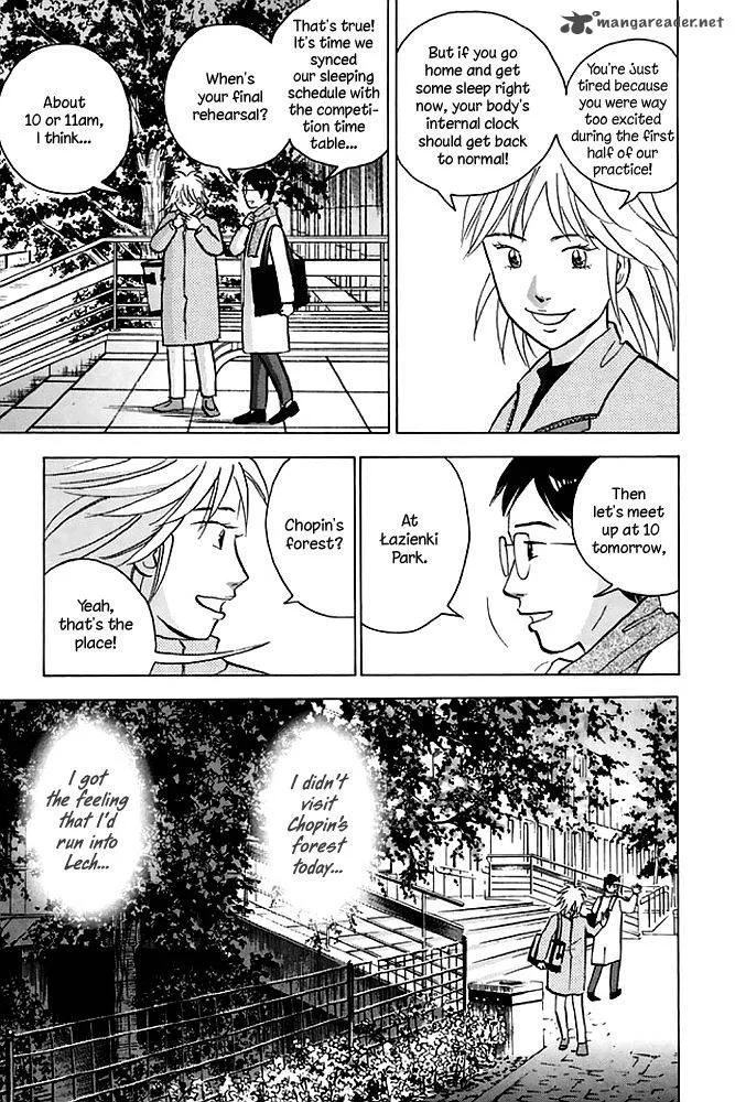 Piano no Mori Chapter 196 page 16