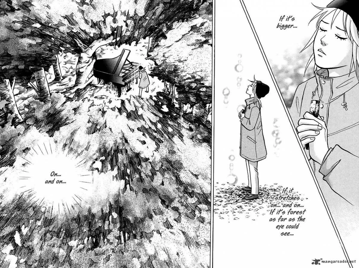 Piano no Mori Chapter 201 page 11