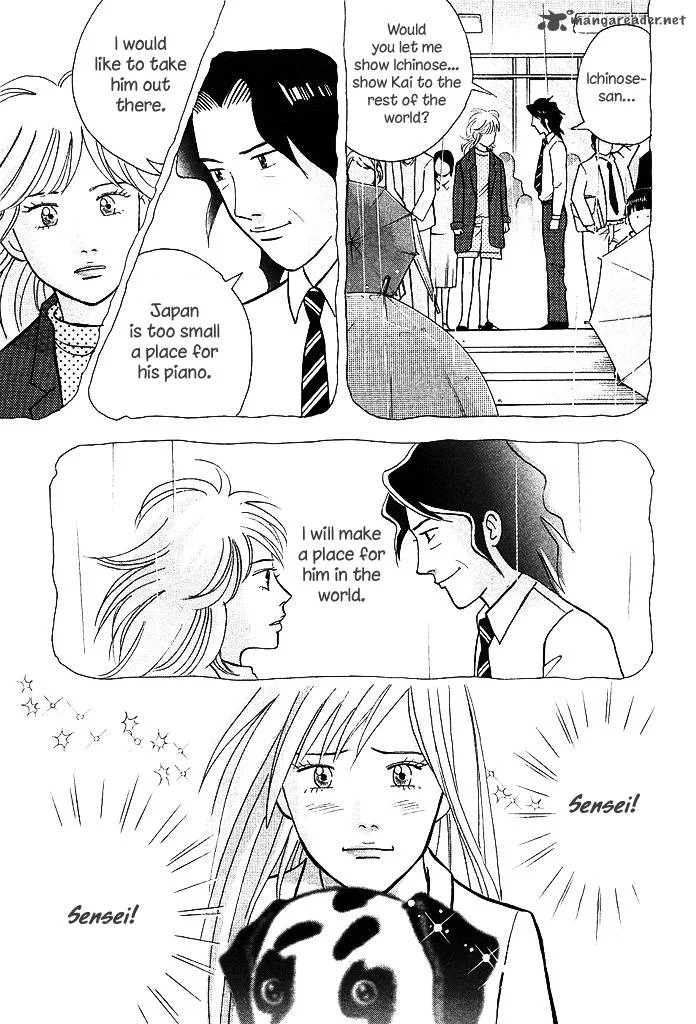 Piano no Mori Chapter 215 page 21