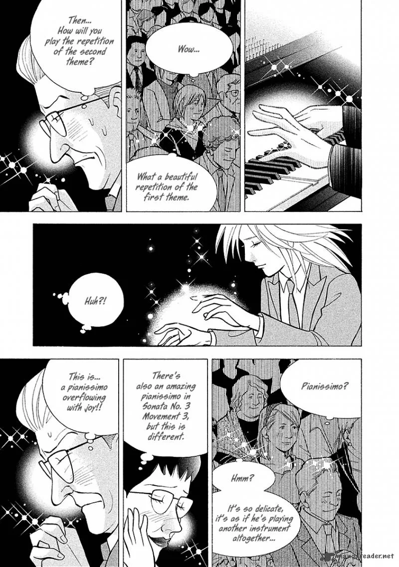 Piano no Mori Chapter 216 page 21