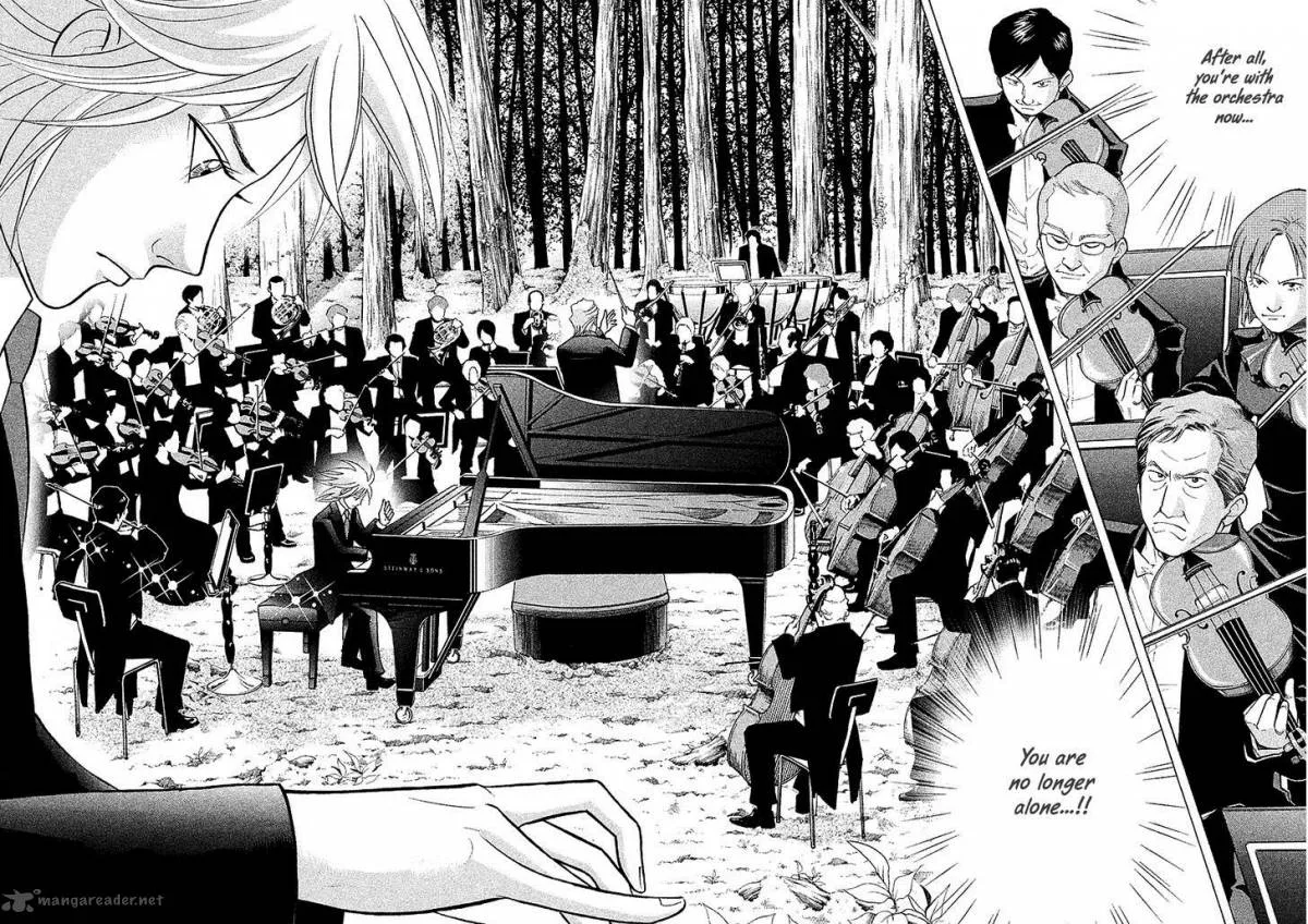 Piano no Mori Chapter 219 page 18