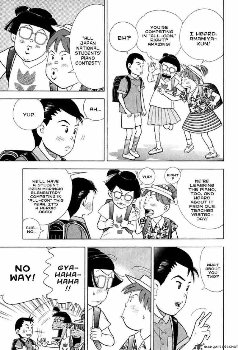 Piano no Mori Chapter 22 page 15