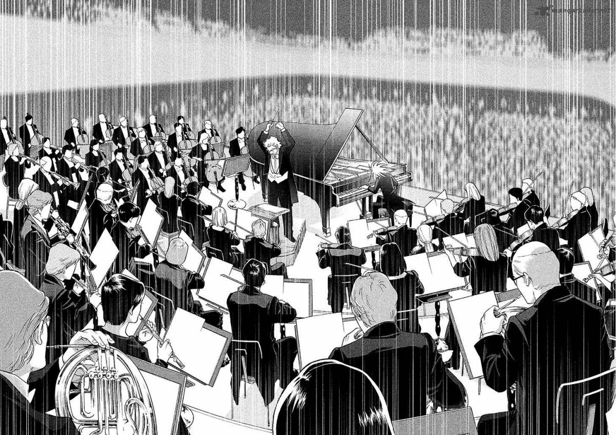 Piano no Mori Chapter 221 page 21