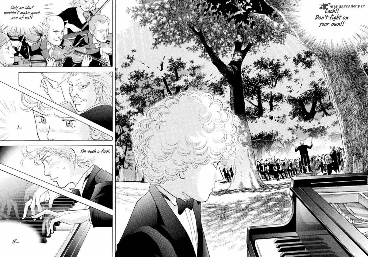 Piano no Mori Chapter 225 page 14