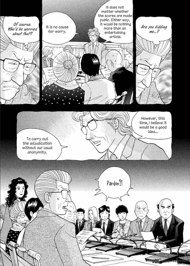 Piano no Mori Chapter 228 page 17