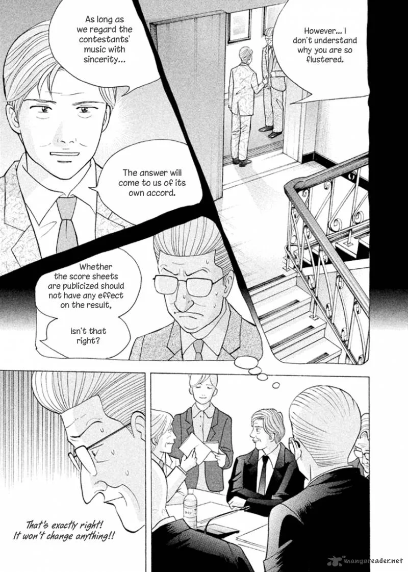 Piano no Mori Chapter 229 page 14