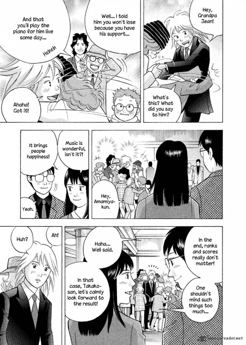 Piano no Mori Chapter 230 page 19