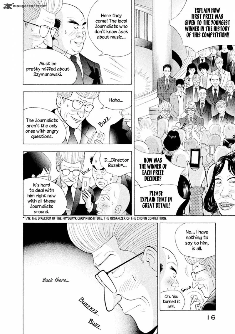 Piano no Mori Chapter 233 page 17