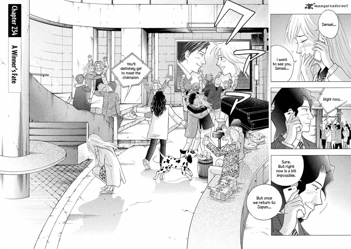 Piano no Mori Chapter 234 page 3