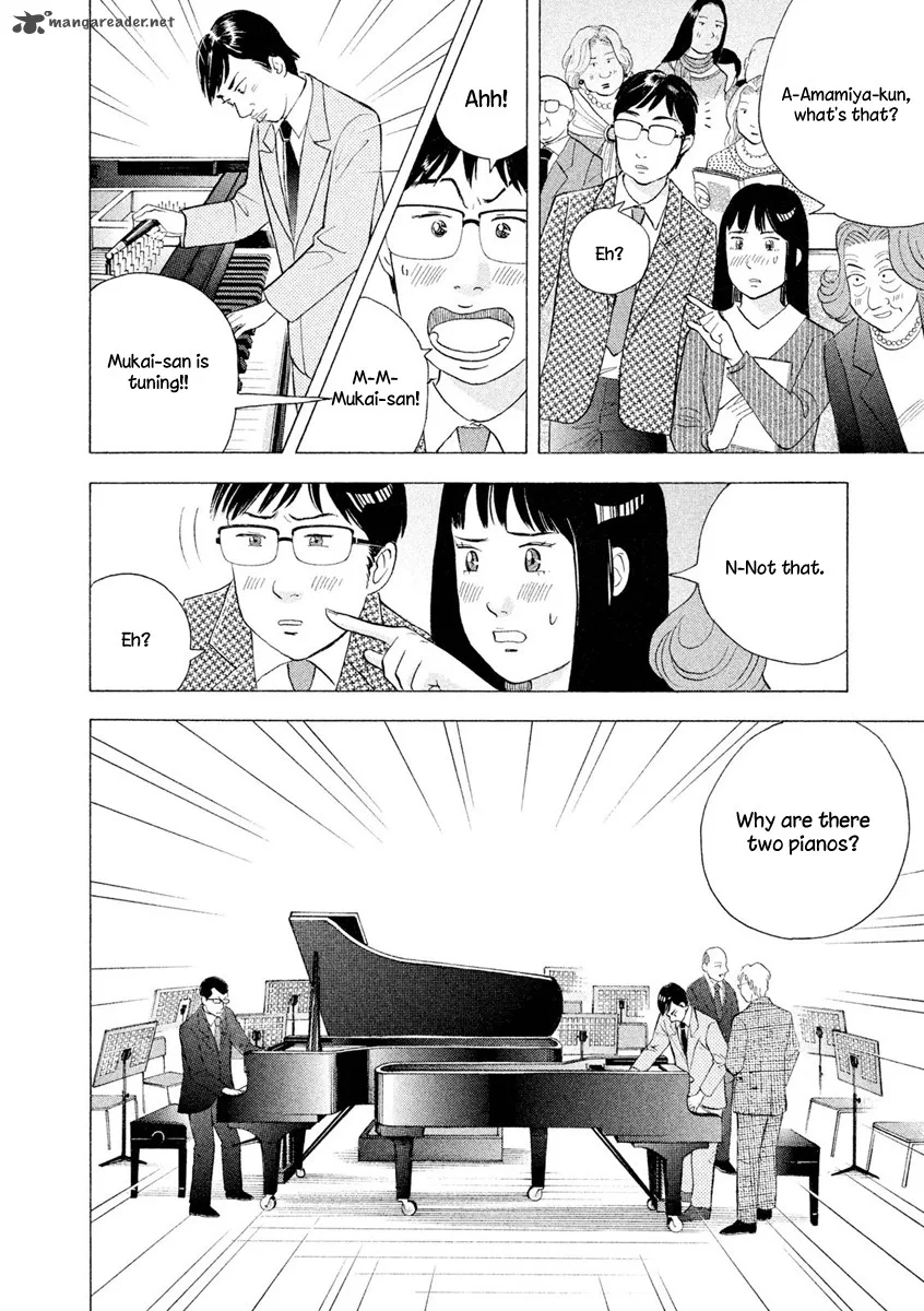Piano no Mori Chapter 241 page 44