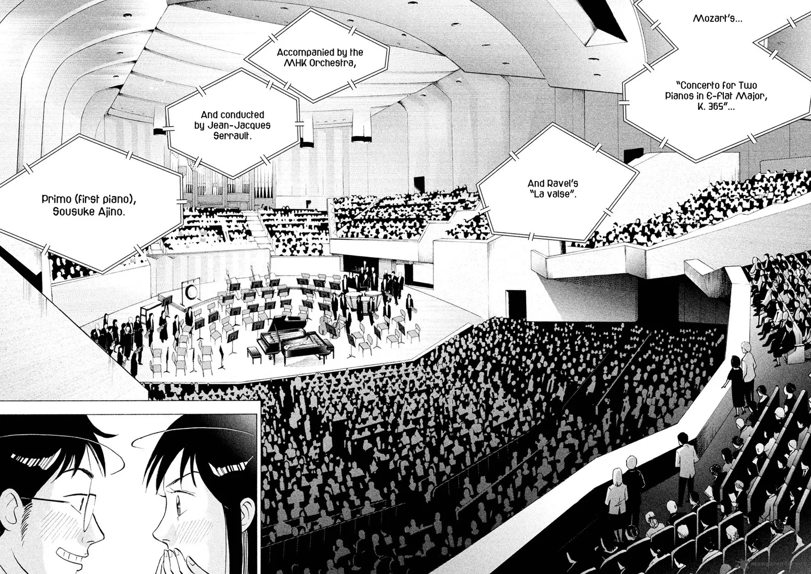 Piano no Mori Chapter 241 page 46