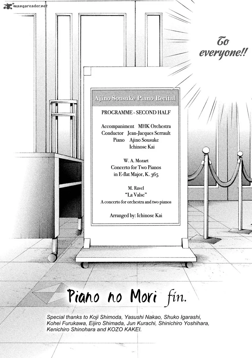 Piano no Mori Chapter 241 page 53