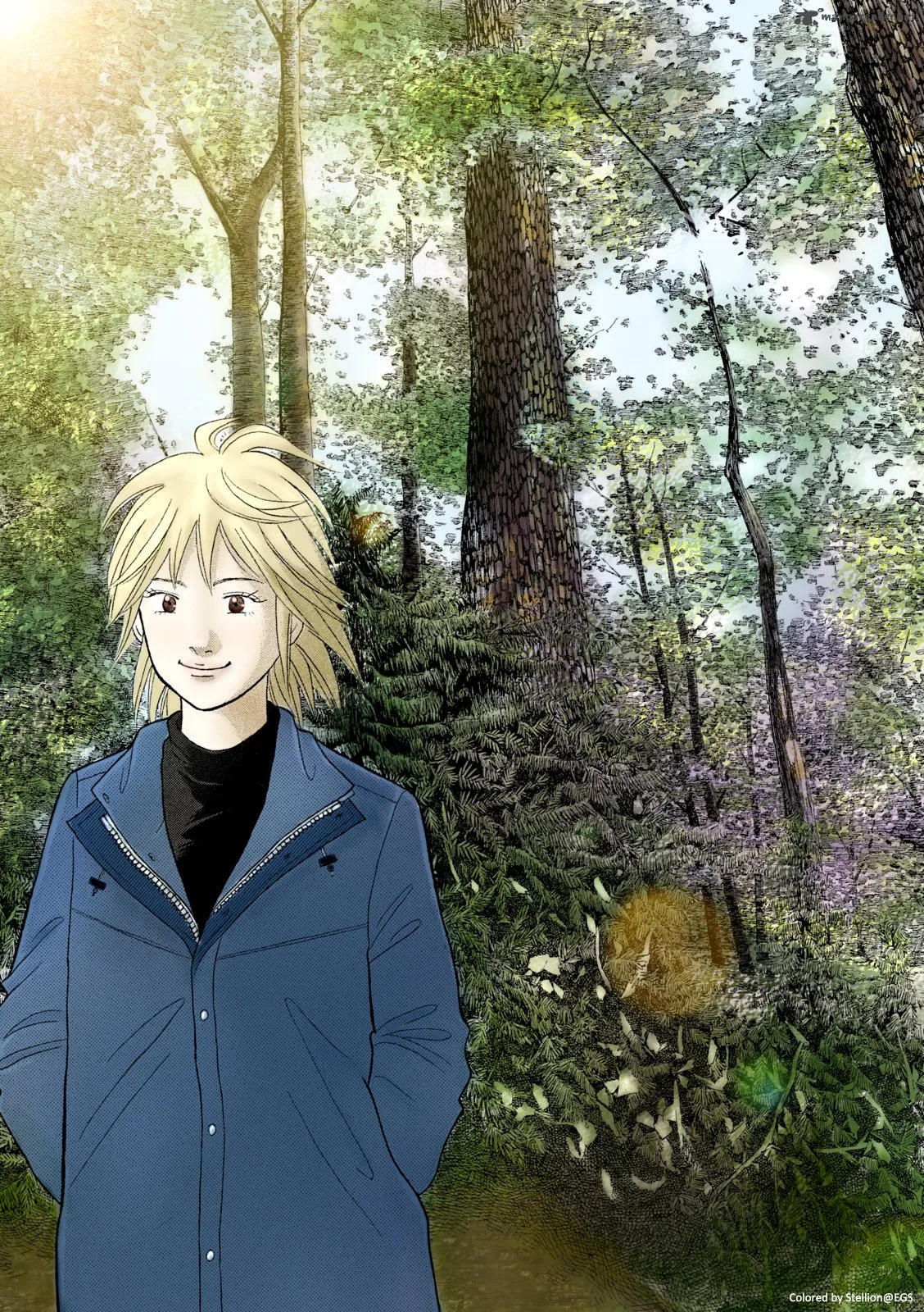Piano no Mori Chapter 241 page 59