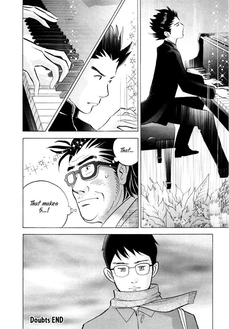 Piano no Mori Chapter 243 page 22