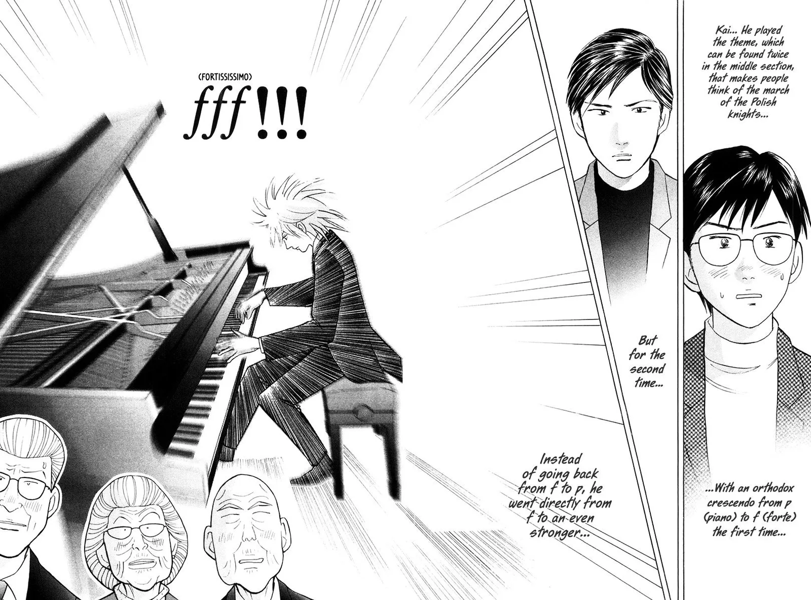Piano no Mori Chapter 249 page 18