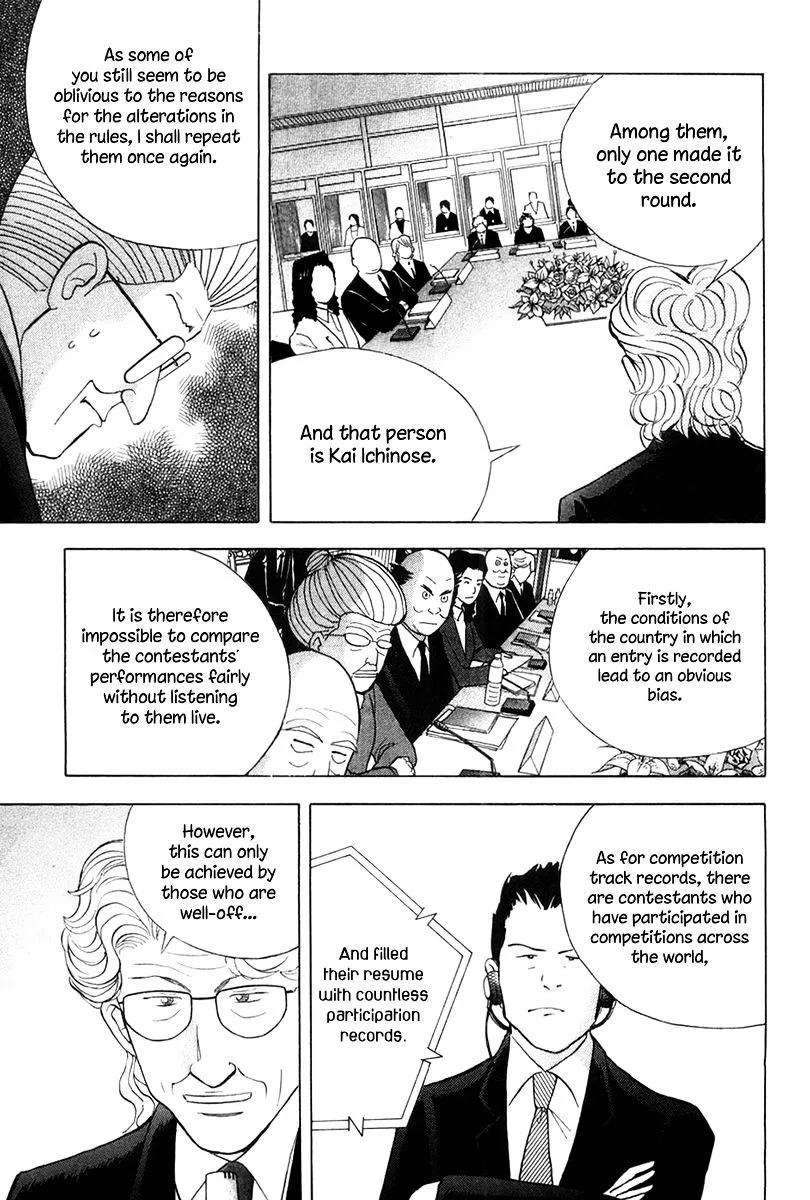 Piano no Mori Chapter 254 page 14