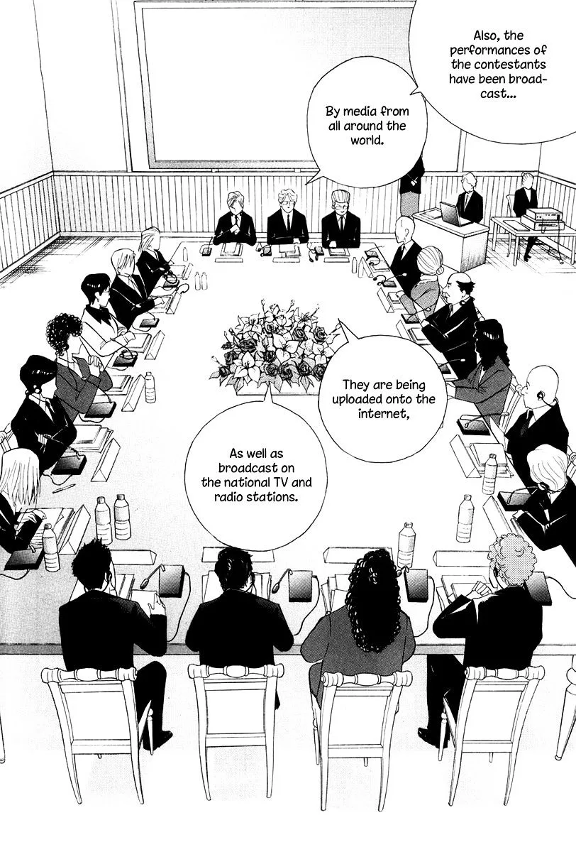 Piano no Mori Chapter 254 page 17