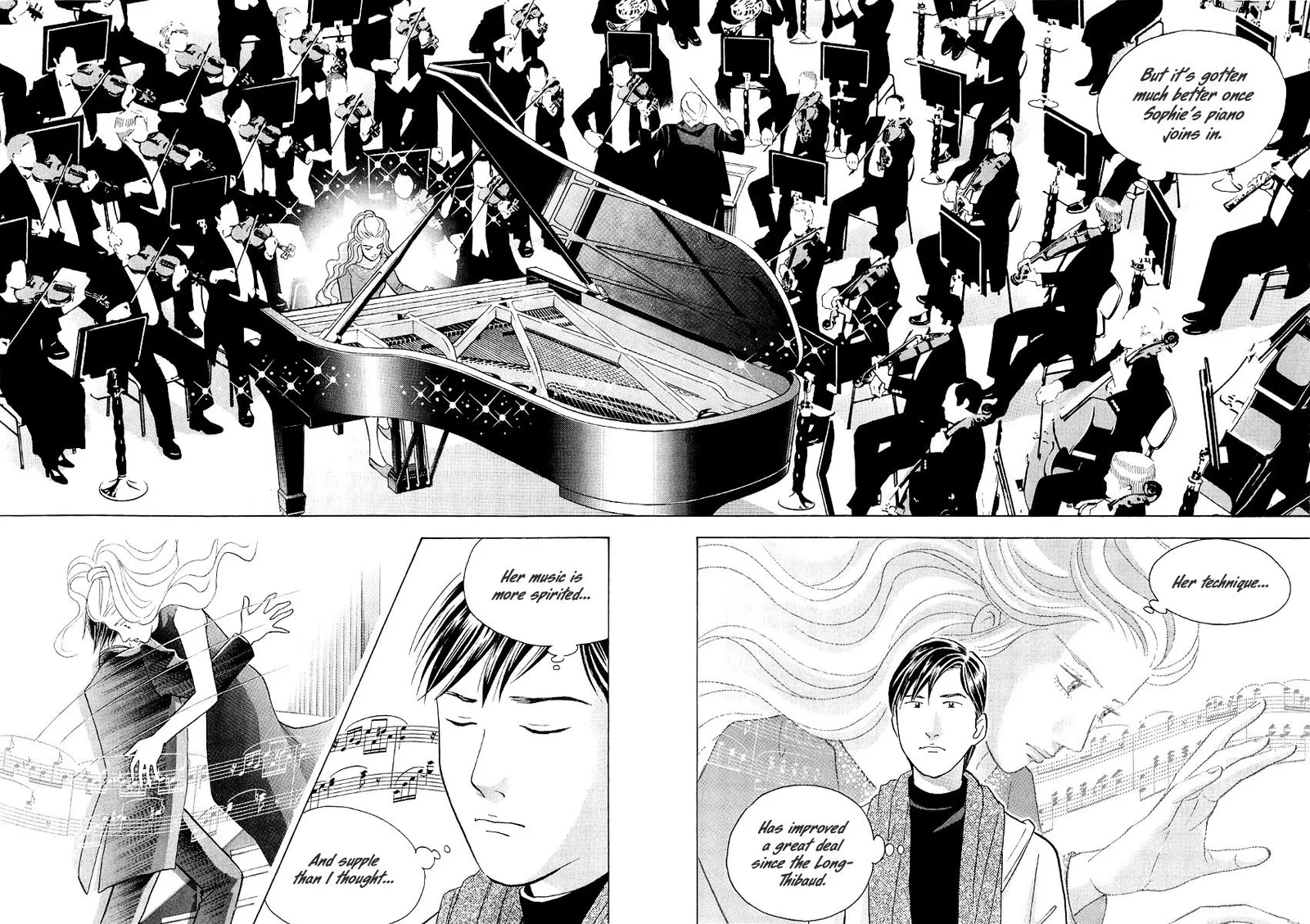 Piano no Mori Chapter 265 page 19