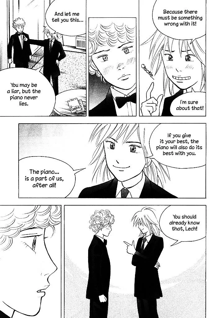 Piano no Mori Chapter 291 page 16