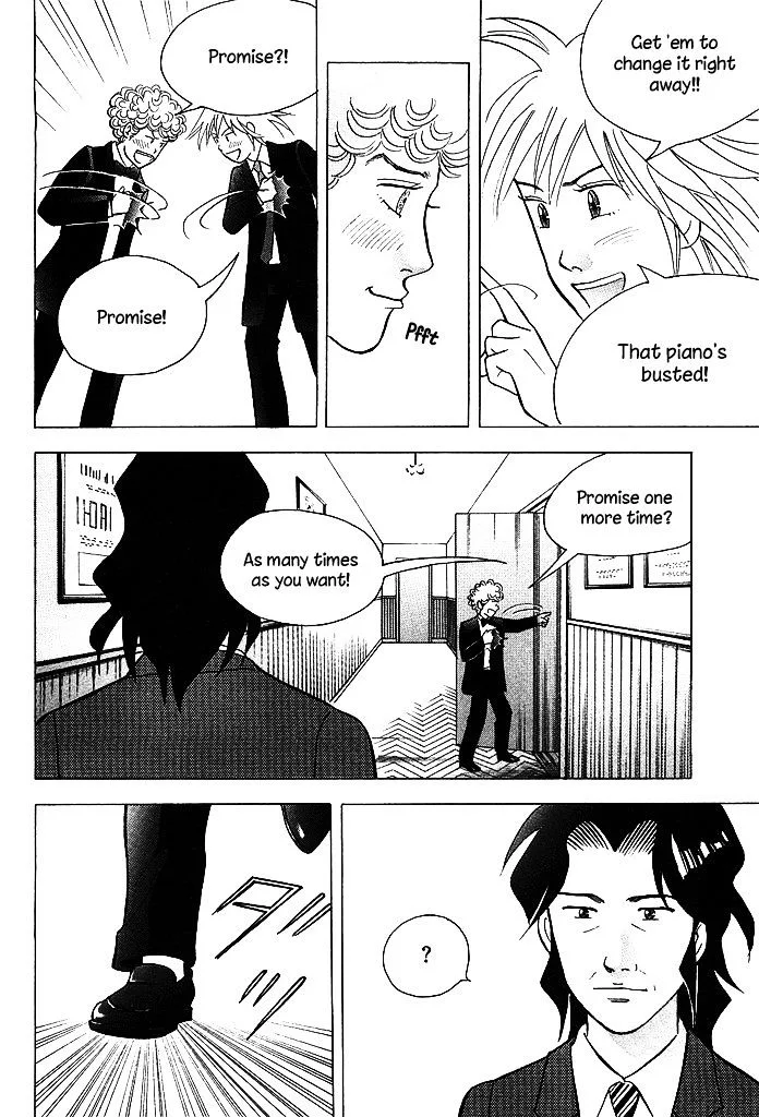 Piano no Mori Chapter 291 page 19