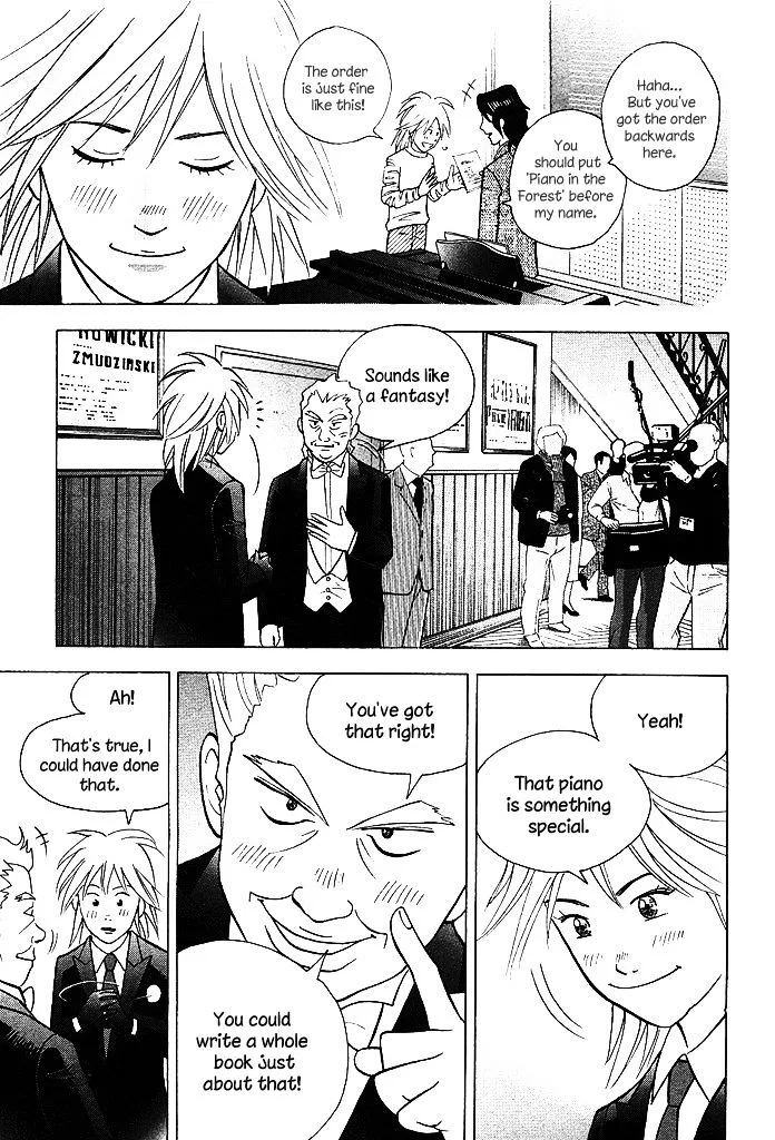 Piano no Mori Chapter 294 page 6