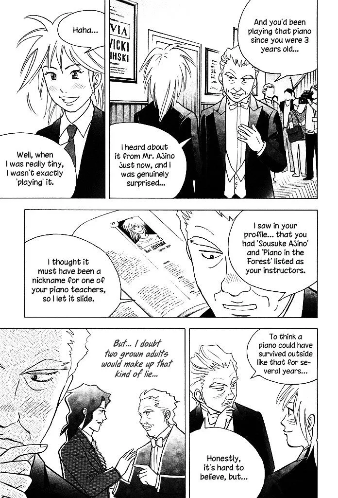 Piano no Mori Chapter 294 page 4