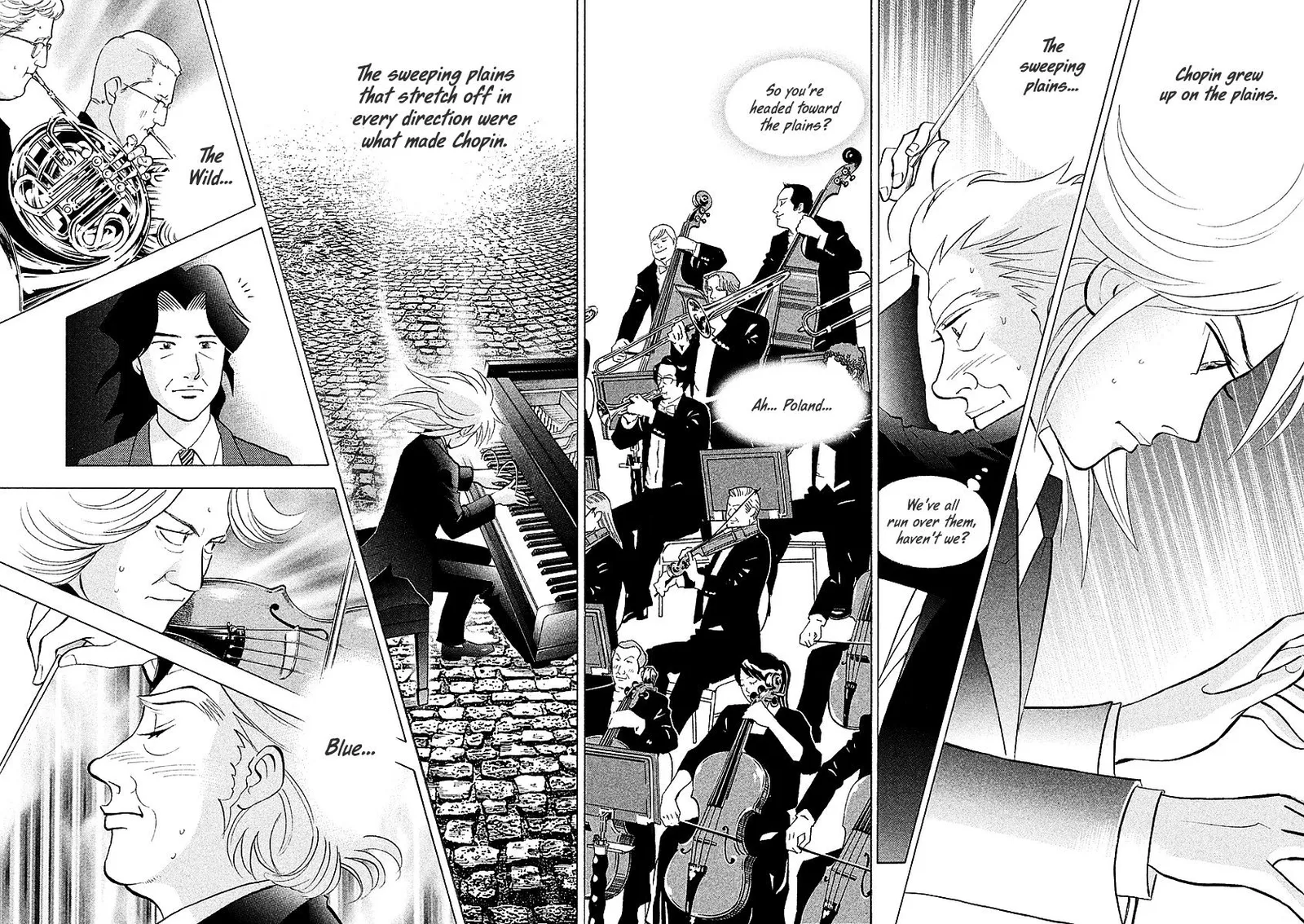 Piano no Mori Chapter 299 page 21