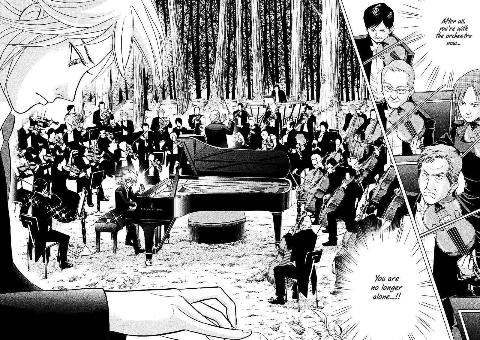 Piano no Mori Chapter 299 page 18