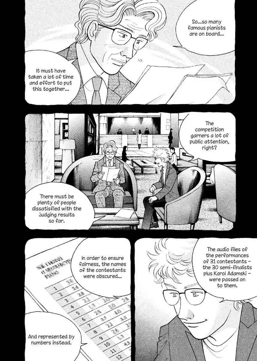 Piano no Mori Chapter 308 page 6