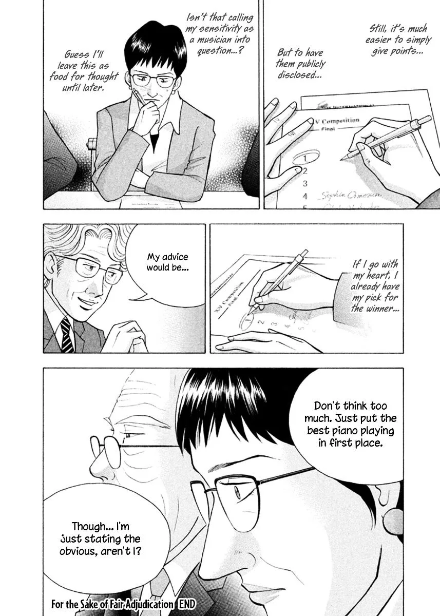 Piano no Mori Chapter 308 page 22