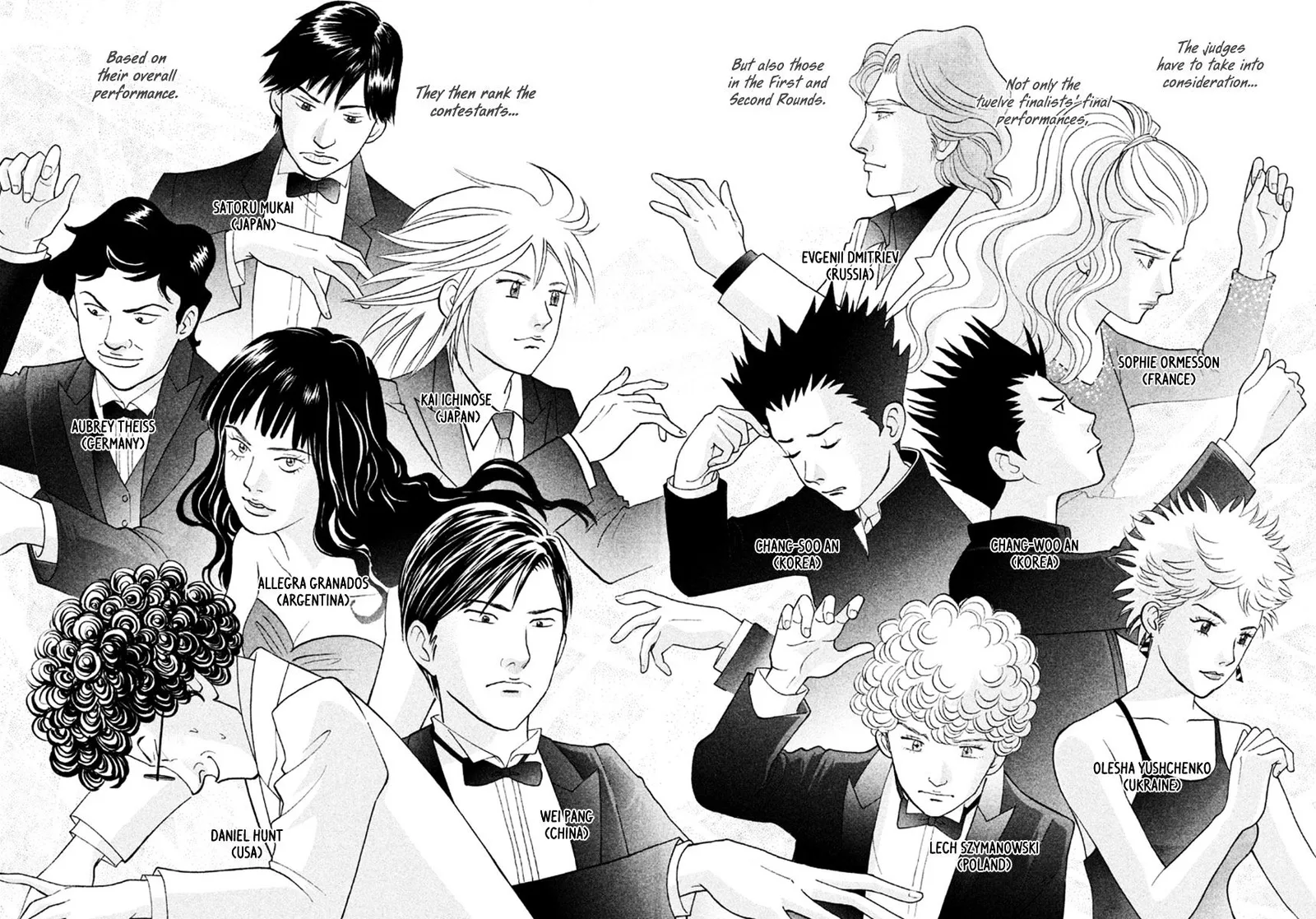 Piano no Mori Chapter 308 page 14