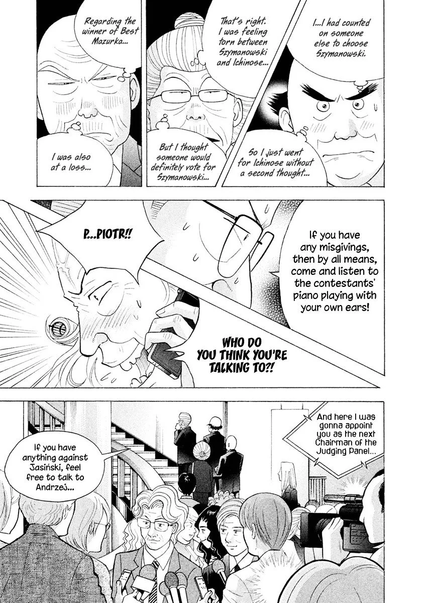 Piano no Mori Chapter 314 page 15