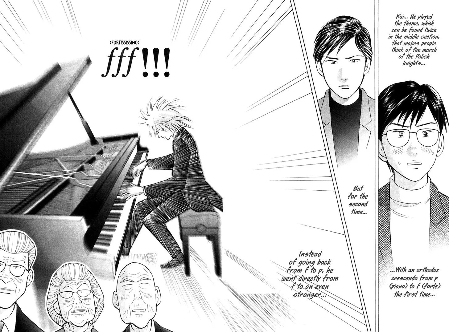 Piano no Mori Chapter 319 page 18