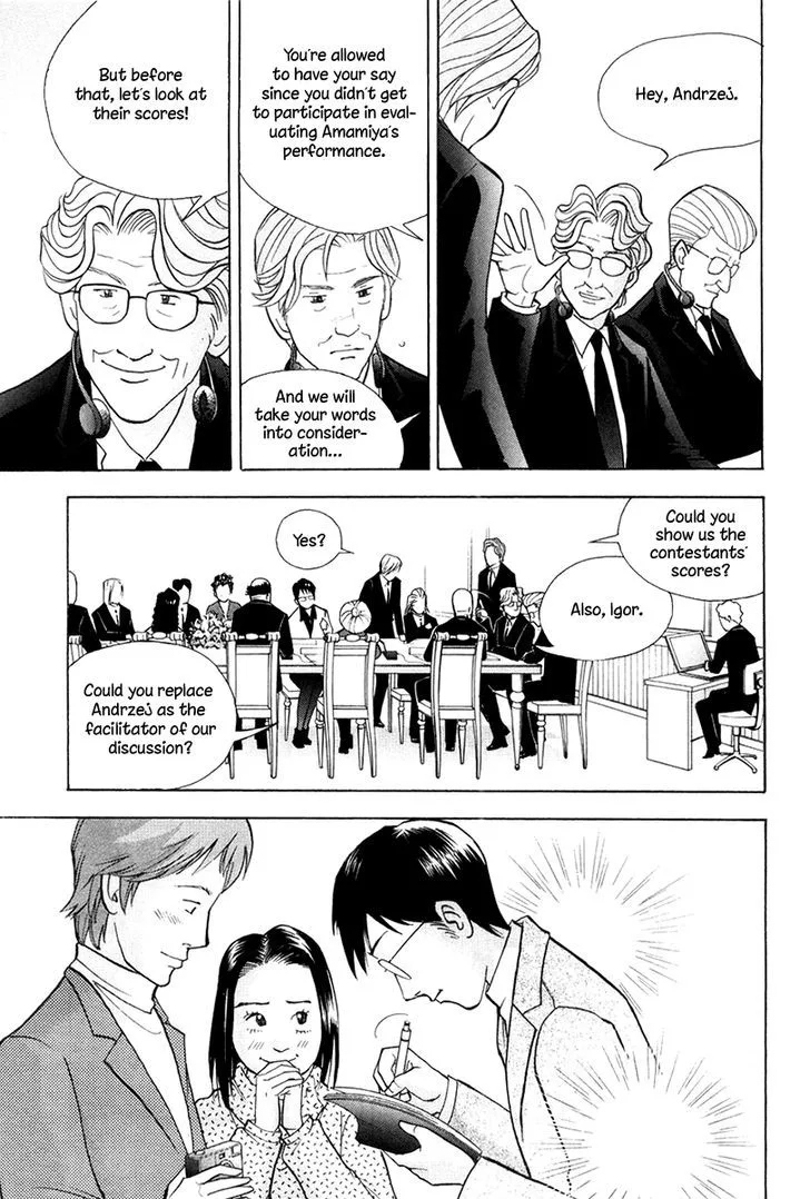 Piano no Mori Chapter 323 page 12