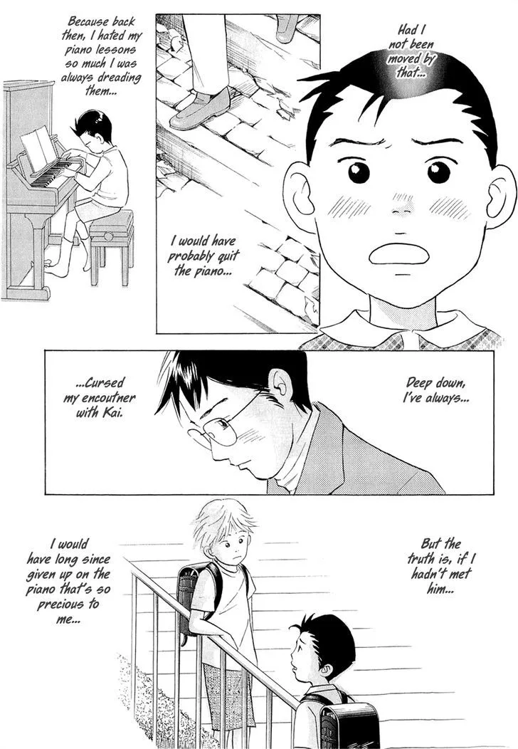 Piano no Mori Chapter 332 page 18