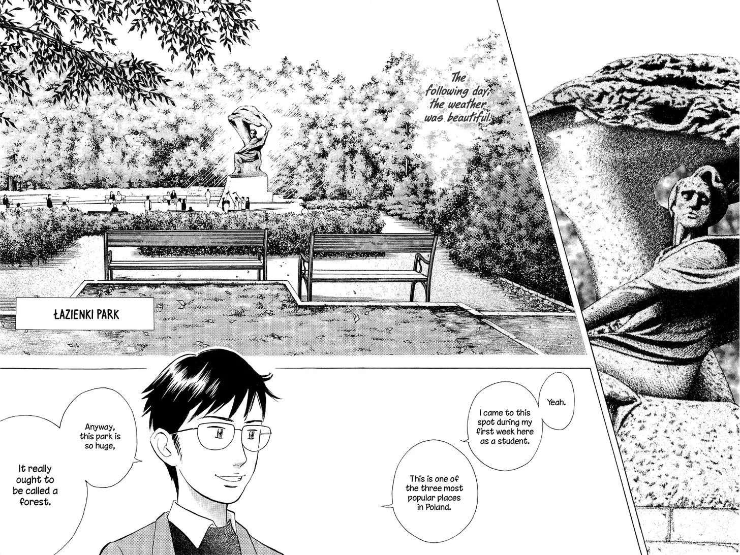 Piano no Mori Chapter 348 page 8